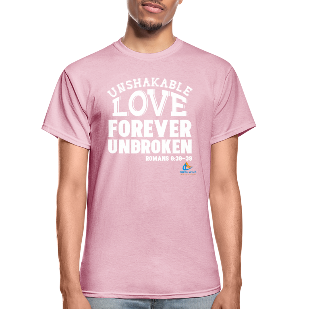 Unshakable Love Forever Unbroken - Short Sleeve - light pink