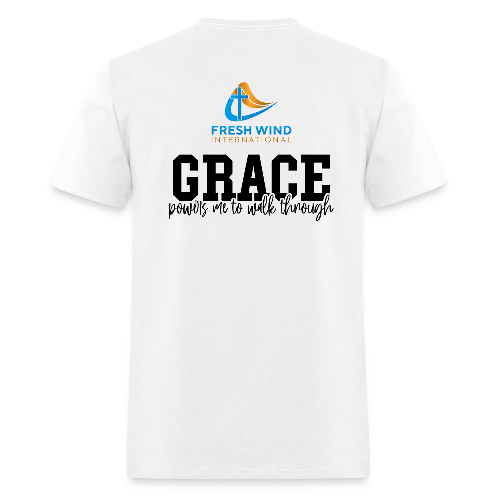 Favor/Grace - Unisex Classic T-Shirt - LIGHT COLORS - white