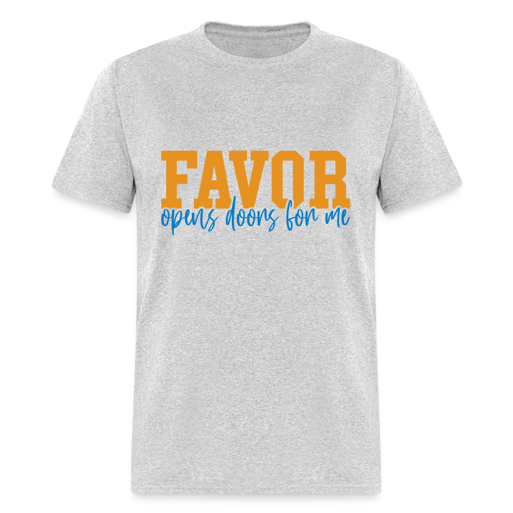 Favor/Grace - Unisex Classic T-Shirt - LIGHT COLORS - heather gray