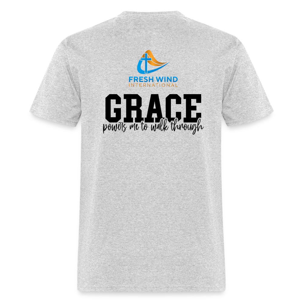 Favor/Grace - Unisex Classic T-Shirt - LIGHT COLORS - heather gray