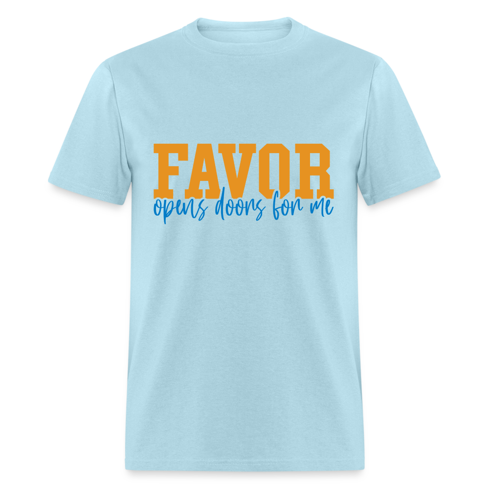 Favor/Grace - Unisex Classic T-Shirt - LIGHT COLORS - powder blue