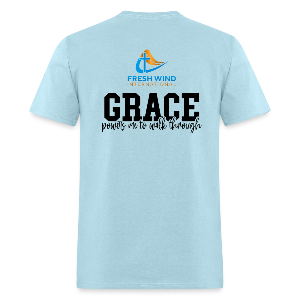 Favor/Grace - Unisex Classic T-Shirt - LIGHT COLORS - powder blue