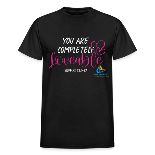 You Are Completely Loveable - Short Sleeve - black