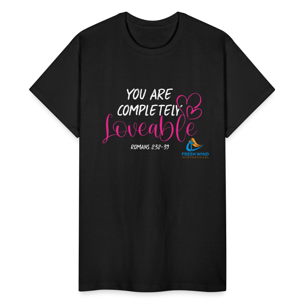 You Are Completely Loveable - Short Sleeve - black