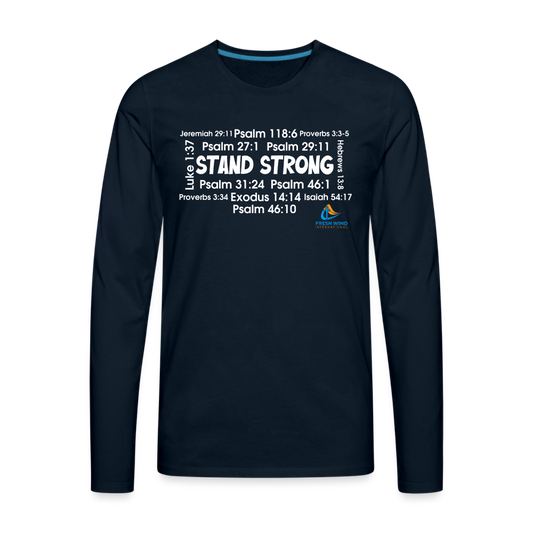 Stand Strong - Long Sleeve - deep navy