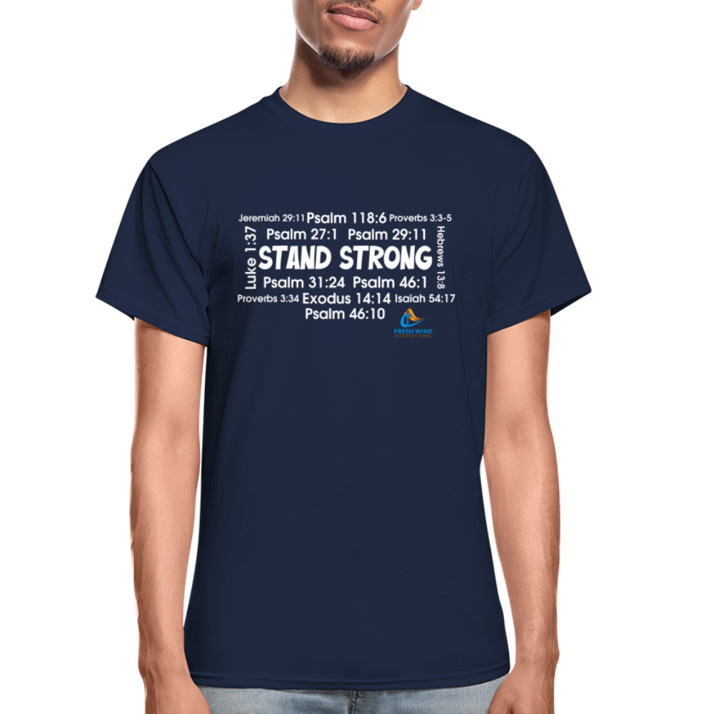 Stand Strong - Short Sleeve - navy