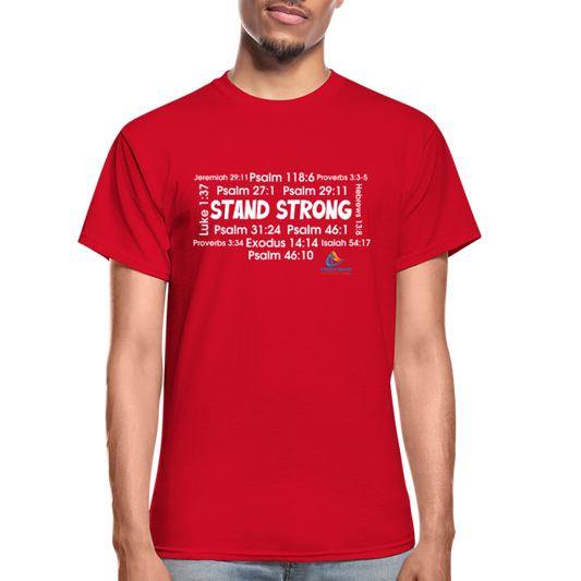 Stand Strong - Short Sleeve - red