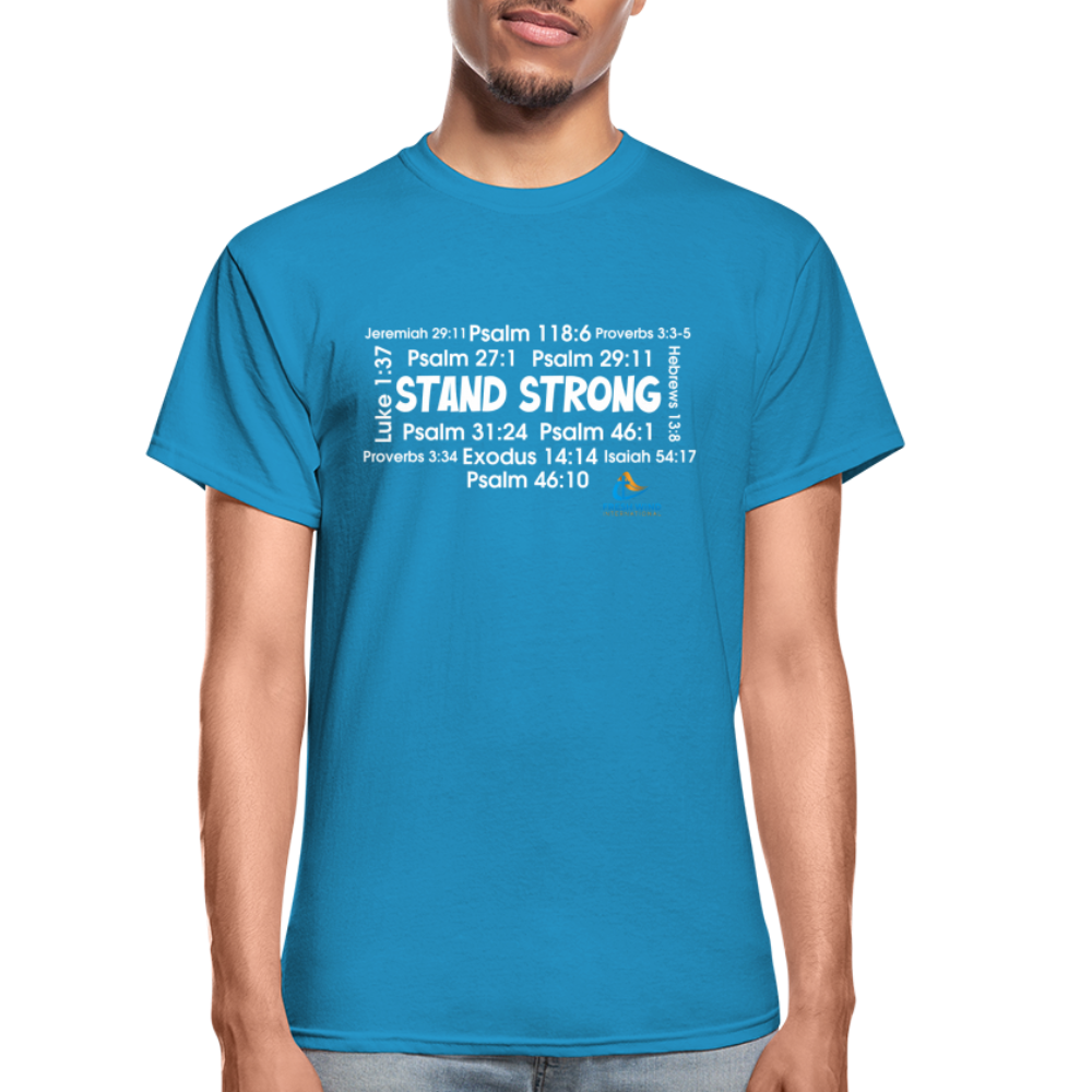 Stand Strong - Short Sleeve - turquoise