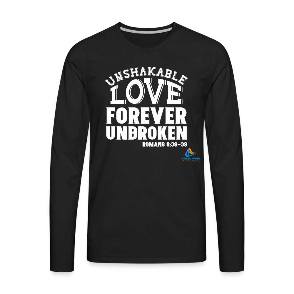 Unshakable Love Forever Unbroken - Long Sleeve - black