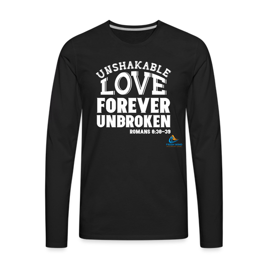 Unshakable Love Forever Unbroken - Long Sleeve - black