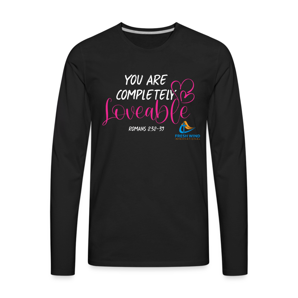 You Are Completely Loveable - Long Sleeve - black